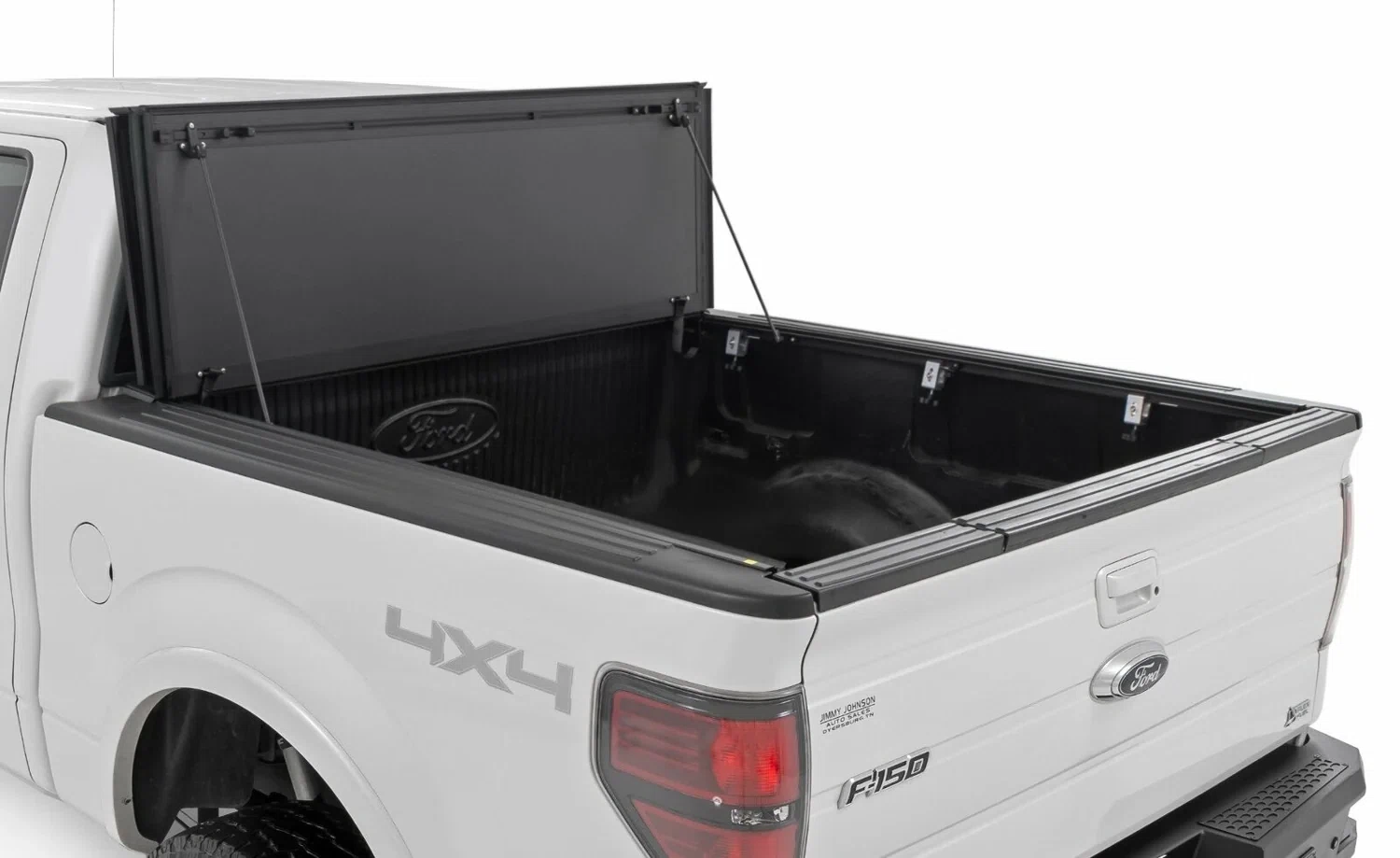 Fits Ford F-150 (2004-2014) Hard Tri-Fold Flip Up Bed Cover 5'7_ Bed 49214550